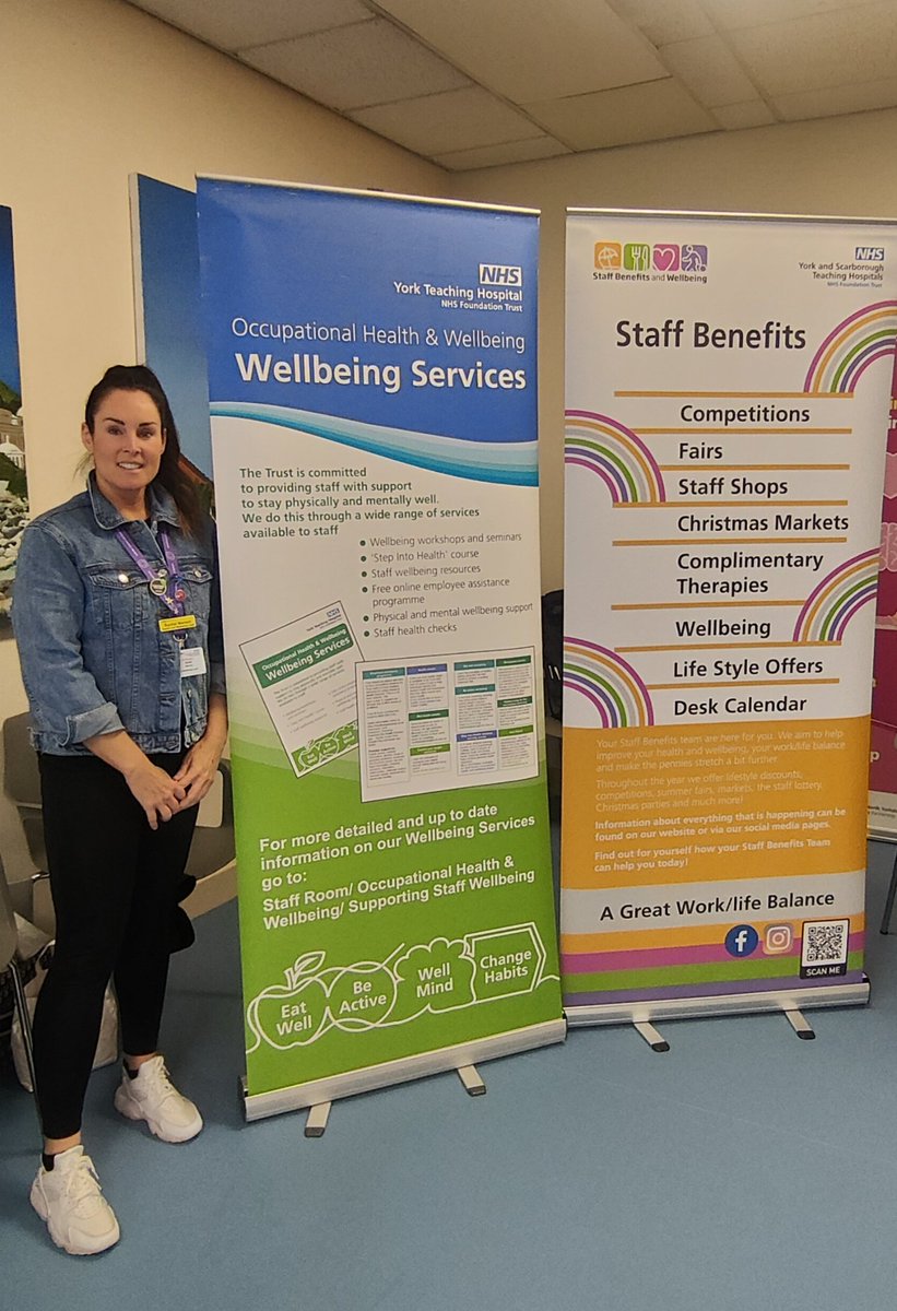 Charlene sargeant (@charlenesargea1) on Twitter photo Today the health and wellbeing and staff benefits Teams were at Bridlington Hospital for Be Active week, promoting staff wellbeing and resources available from <a href="/YSTeachingNHS/">York and Scarborough Teaching Hospitals NHS FT</a> 💪🚴🏊🧘 Today the health and wellbeing and staff benefits Teams were at Bridlington Hospital for Be Active week, promoting staff wellbeing and resources available from <a href="/YSTeachingNHS/">York and Scarborough Teaching Hospitals NHS FT</a> 💪🚴🏊🧘