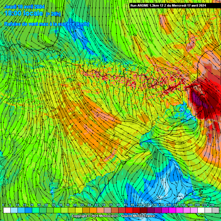 Atenció demà a la tarda amb la tramuntana, bufarà molt encabronada, pot durar unes 3 hores bones de molt mala llet, amb ratxes de 130 km/h & vent molt fort als cims del Pirineu. Precaució. #meteo