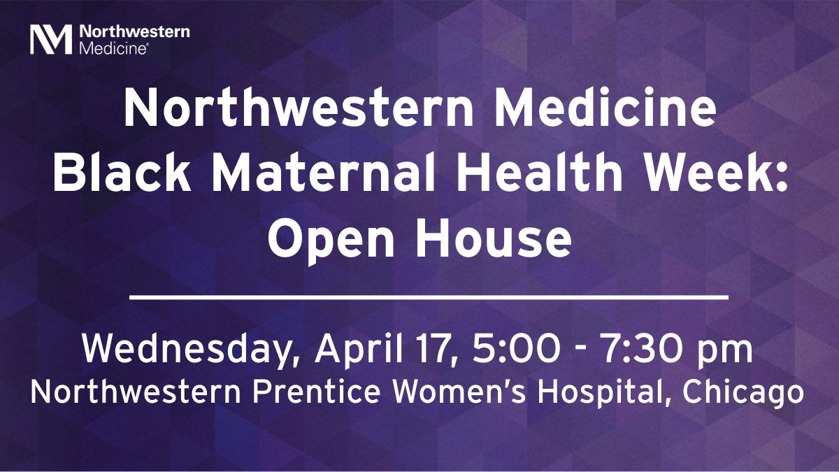 'What we're doing is having our doctors, our nurses, our midwives coming to discuss the hot topics that Black women have brought to us.' Jacqueline C. Hairston, MD, shares what attendees can expect from the Northwestern Medicine Black Maternal Health Week Open House. #BMHW24…