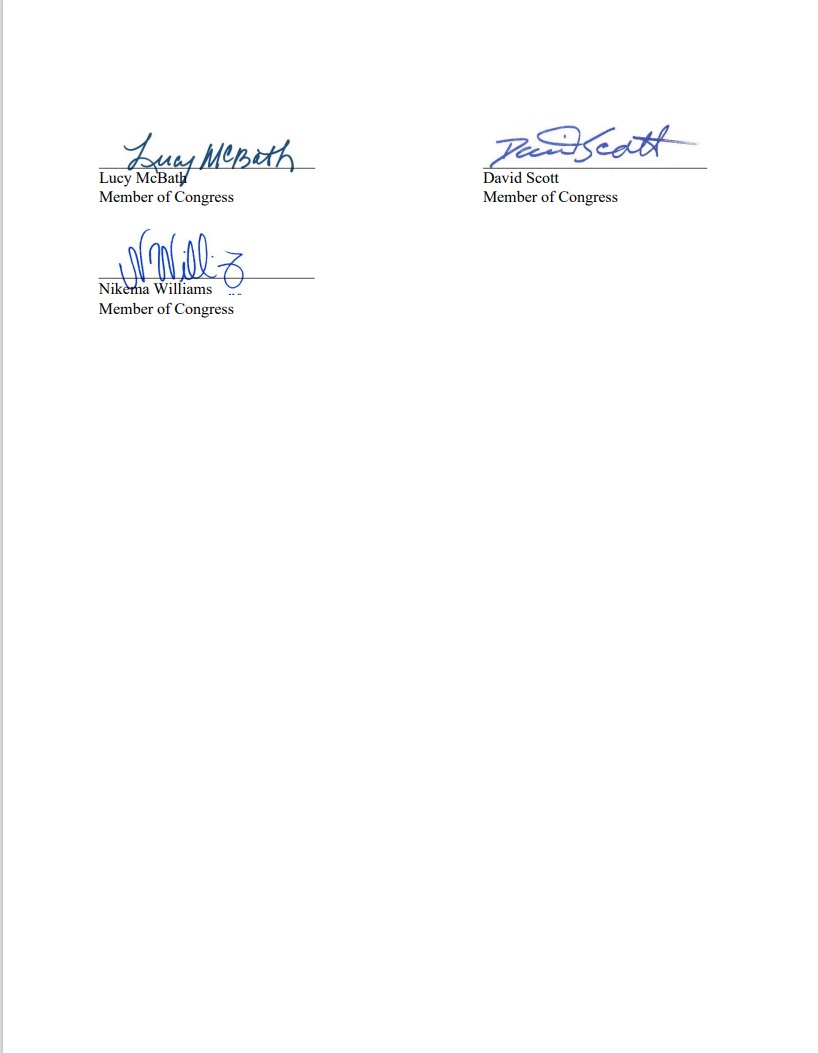 I joined @SenatorWarnock letter addressing Louis DeJoy's leadership failures at the Postal Service. The unreliability of mail service is unacceptable.