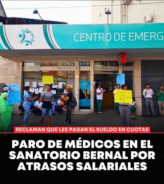 Sino esta en la lista el Hospital Italiano mucho menos debe estar el mio 🙄Sanatorio Bernal, Prapaga Saber... que a pesar de pagarles 200000 se ve que no les alcanza para los sueldos del personal de salud