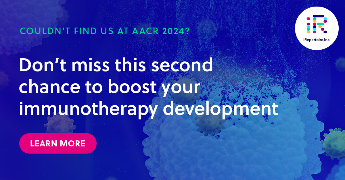 Did you catch us at #AACR24? If not, learn how iPair BCR/TCR sequencing allows you to validate tumor neoantigen peptides with patient-derived PBMCs, and accelerate your cancer vaccine development.

hubs.li/Q02sYGct0

#CancerResearch #ImmuneProfiling #NGS