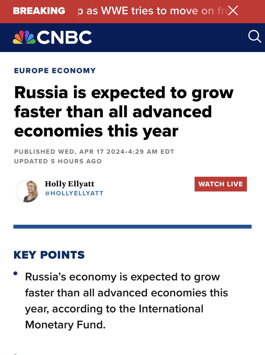 📈 Le dernier rapport du FMI fait grincer des dents en Occident alors que la Russie se prépare à une croissance économique fulgurante. Avec une prévision de croissance de 3,2% pour 2024, la Russie surpasse largement les économies occidentales, dont les États-Unis avec seulement…