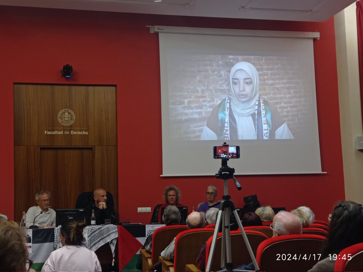 🇵🇸 Tercer acto #XJornadasValladolidPalestina 'Contra el Genocidio, Solidaridad'
'Comunicación sobre Palestina. La imposibilidad de una Paz sin justicia', a cargo de @JulioZamarron

#ValladolidconPalestina
#FREEPALESTINE