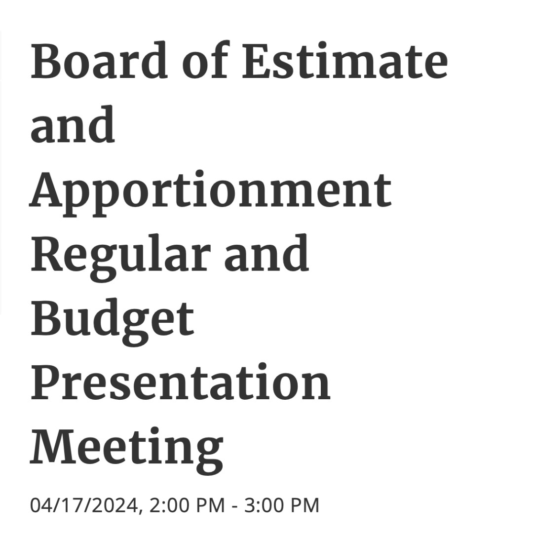 The Board of Estimate and Apportionment is having its regularly scheduled meeting today, where we will also be presenting about the City of St. Louis budget! All members of the public are welcome to attend virtually at us02web.zoom.us/j/86035326673 or stltv.net.