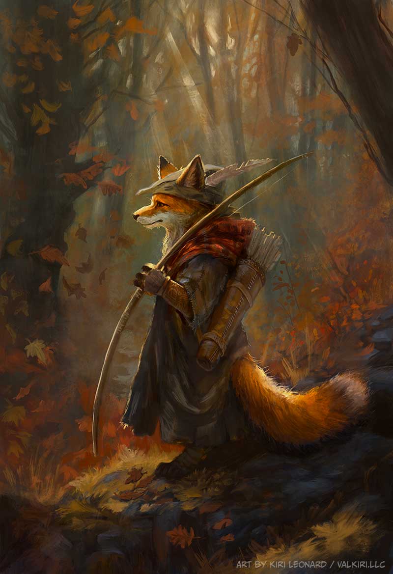 Here's my full Robin Hood mini series! 🦊🏹