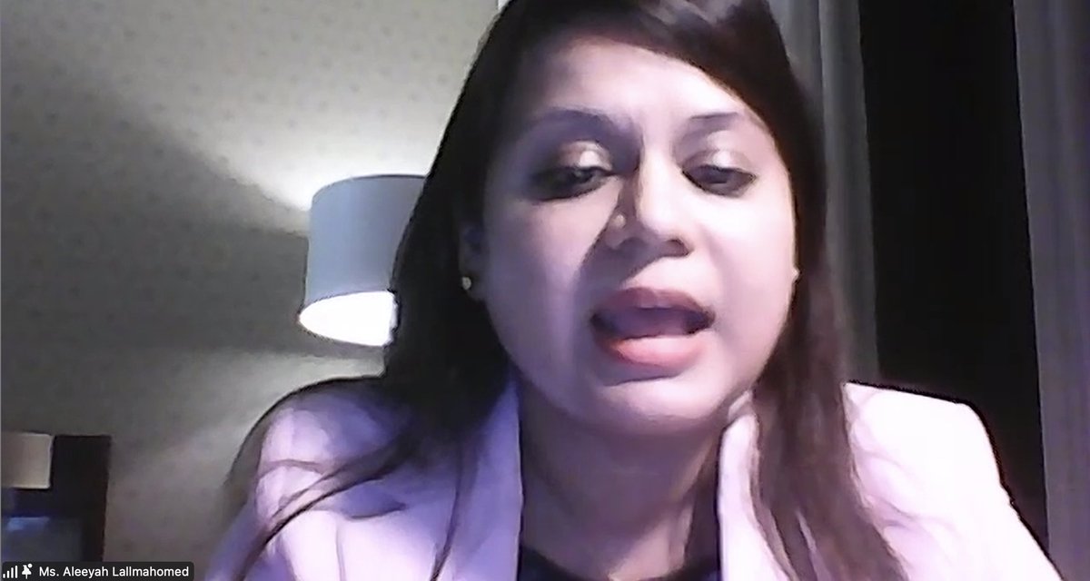 #2024ECOSOCYouthForum: Ms. Aleeyah Lallmahomed
CEO and Principal Officer, Coetzee and Partners: "There is indeed the need for #faith-based organisations to incorporate the protection of the #environment and #climatechange as part of their overall strategic objectives."