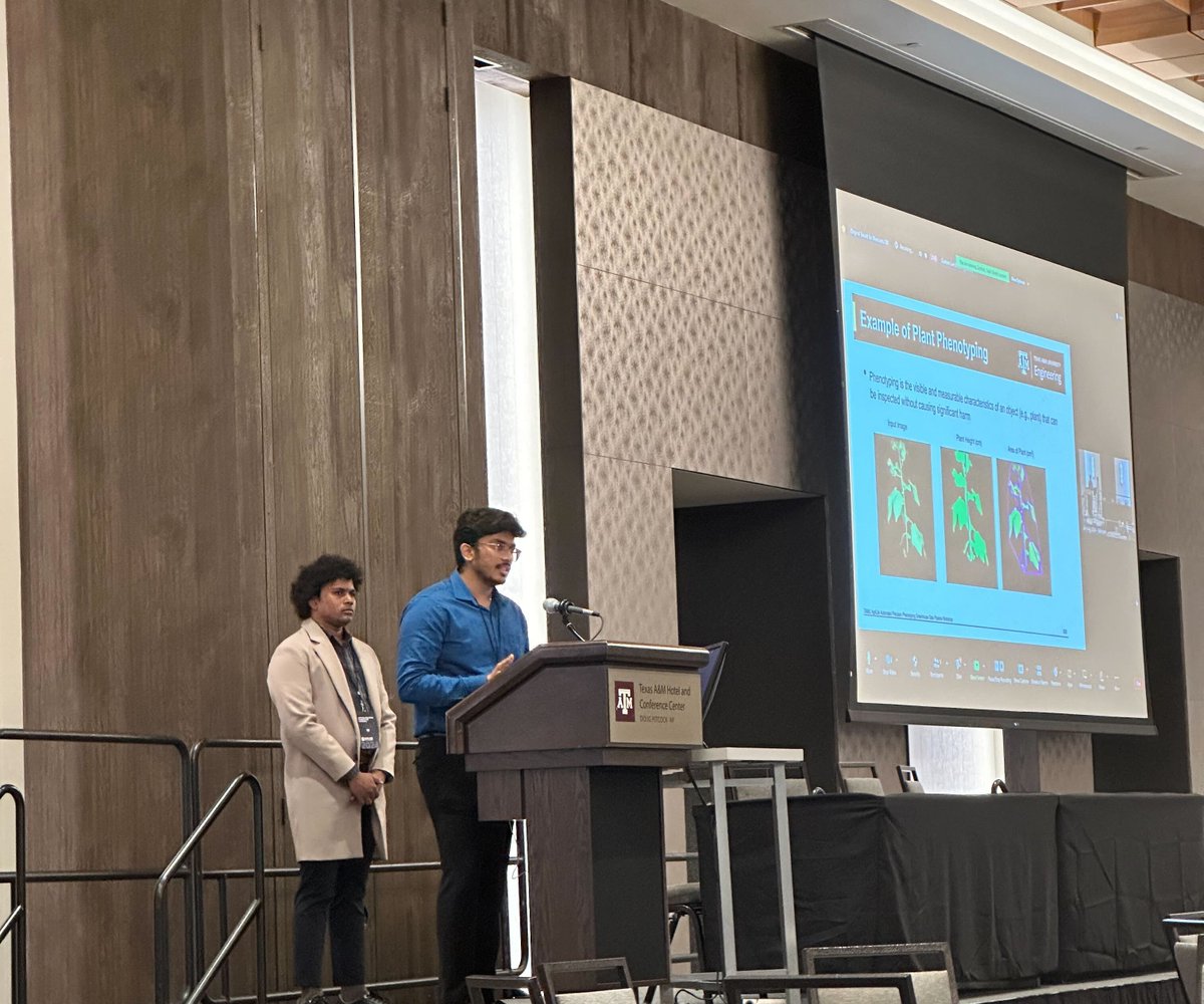 The 2024 AI in Ag conference hosted <a href="/TAMU/">Texas A&M University</a> has been great! My students gave excellent presentations &amp; hosted a workshop on our <a href="/AgriLife/">Texas A&M AgriLife</a> sponsored work. I also moderated a session on Data Methods in Ag. Looking forward to continued collaboration at the intersection AI &amp; Ag!