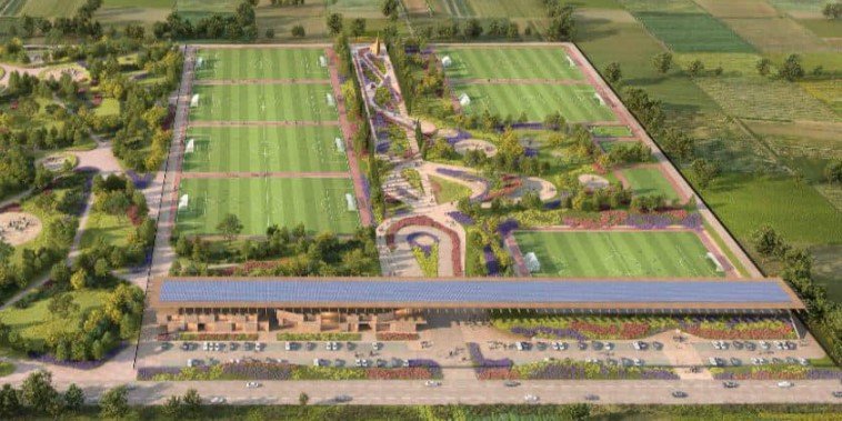 🚨🆕Big official news The City Group in collaboration with the Albanian Government will found the Dyrrah Football City Academy and build the biggest and most modern training ground in the country. The project should be completed in a year, with the first pitch before September.