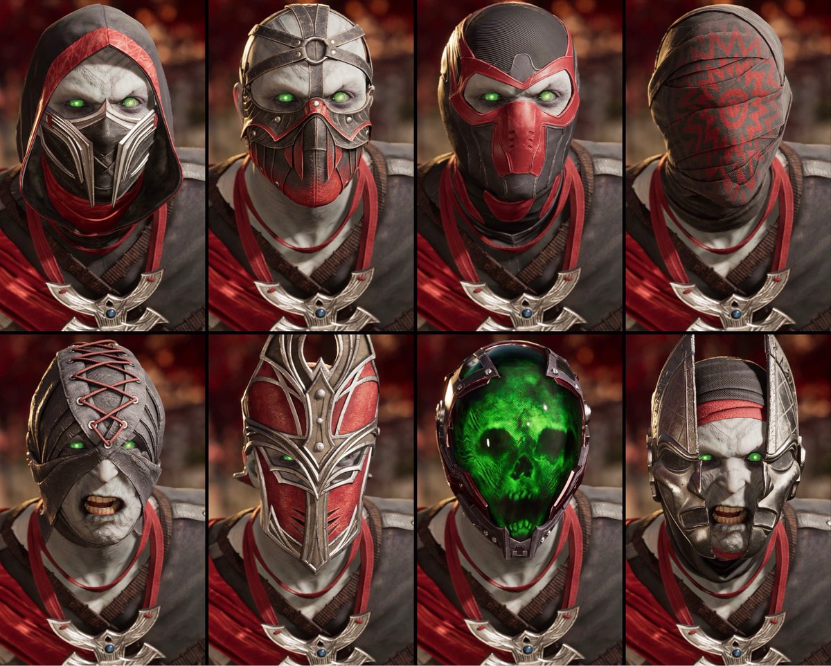 What MK1 Ermac mask do you like the best? 🐉#MortalKombat1