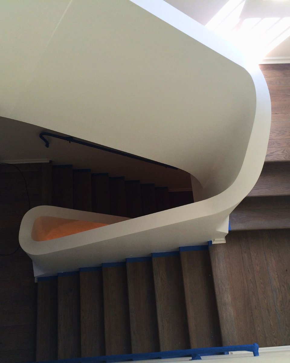 Looking to have some millwork done for your home or a commercial project? We've got you covered! We loved creating this custom-designed stair system!

#millwork #interiordesign #custommillwork #wooddesign