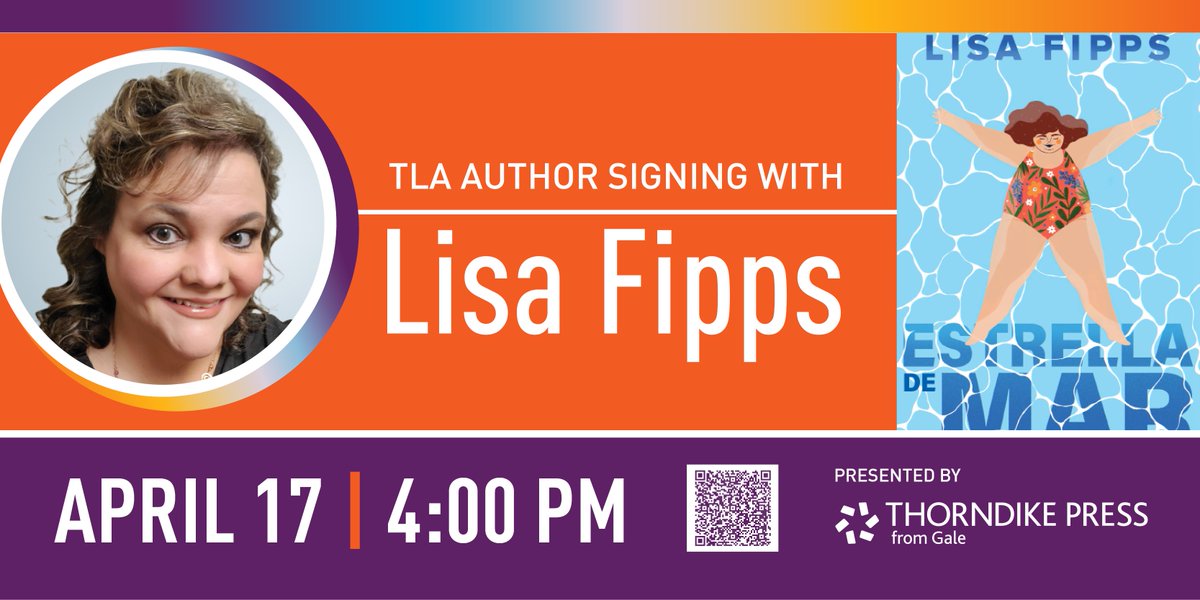 Are you at #TLA2024? Visit booth 1307 for an author signing with @AuthorLisaFipps!! #TXLA24