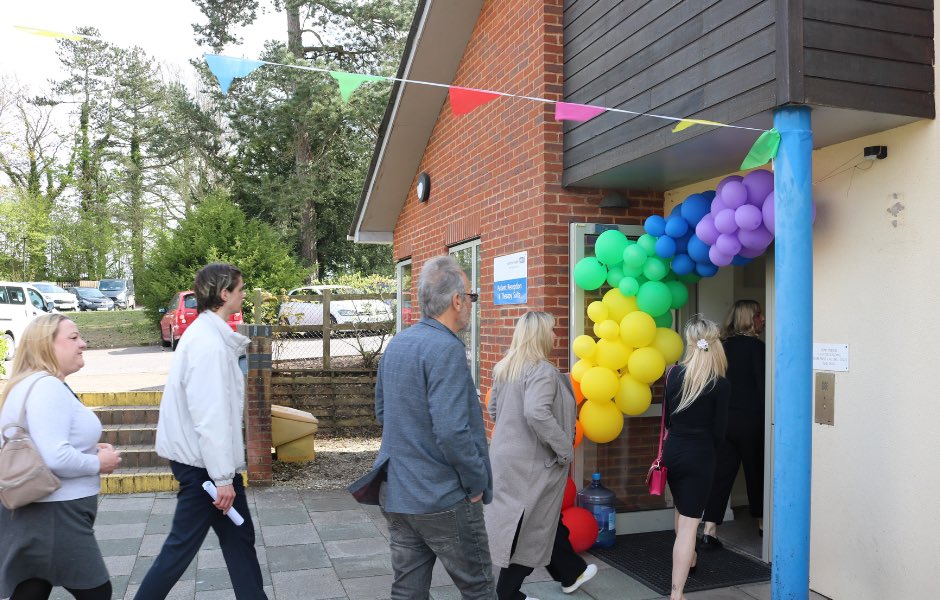 Today we officially opened our new day service programme for young people with eating disorders and also marked the completion of the refurbishment of our 10 bedded general adolescent inpatient unit - the ribbon was cut by one of our young people on the day course.
