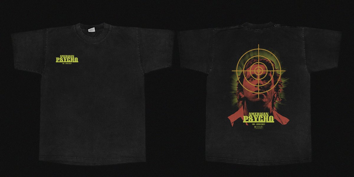 AMERICAN PSYCHO*

Gonna start posting some clothing concepts