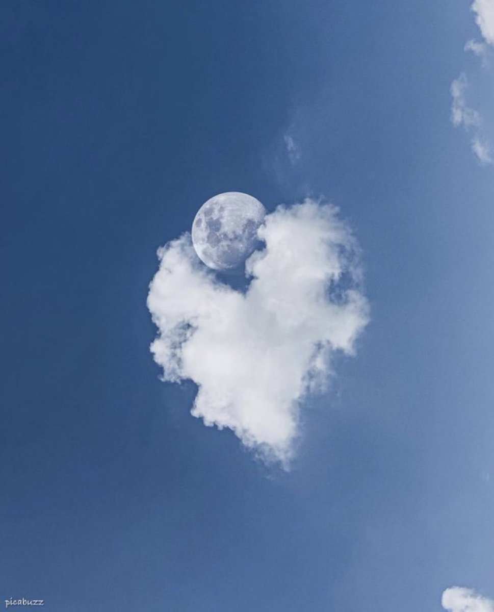 Moon with love...!