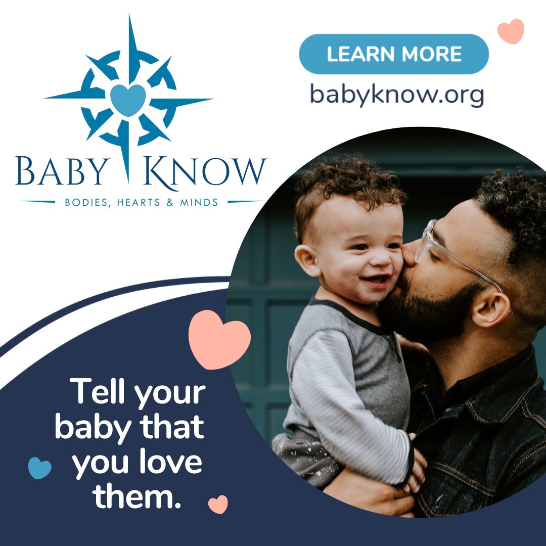 Share joy with your baby today. Take time to intentionally tell your baby, “Baby you are loved. I love you.” Share who else loves your baby.

#baby #parenting #babydevelopment #parenteducation #earlychildhood #newmom #newparent #newborn