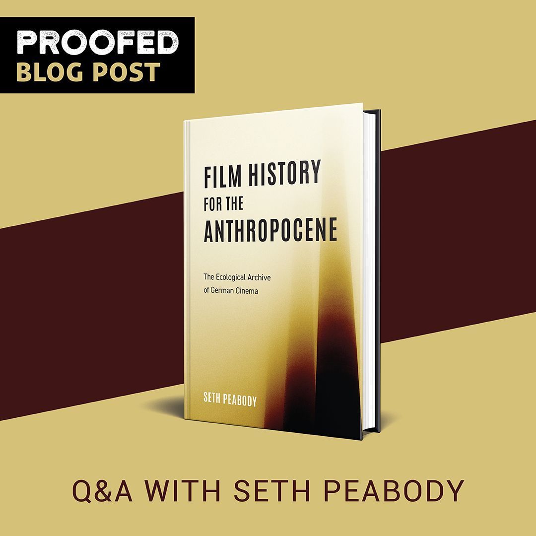 New blog Q&A: Seth Peabody – author of Film History for the Anthropocene – answers questions that take us inside the inspiration for viewing #Germanfilm as an ecological archive & to surprising insights about vultures: buff.ly/3vJWF1a #FilmTwitter #GermanStudies