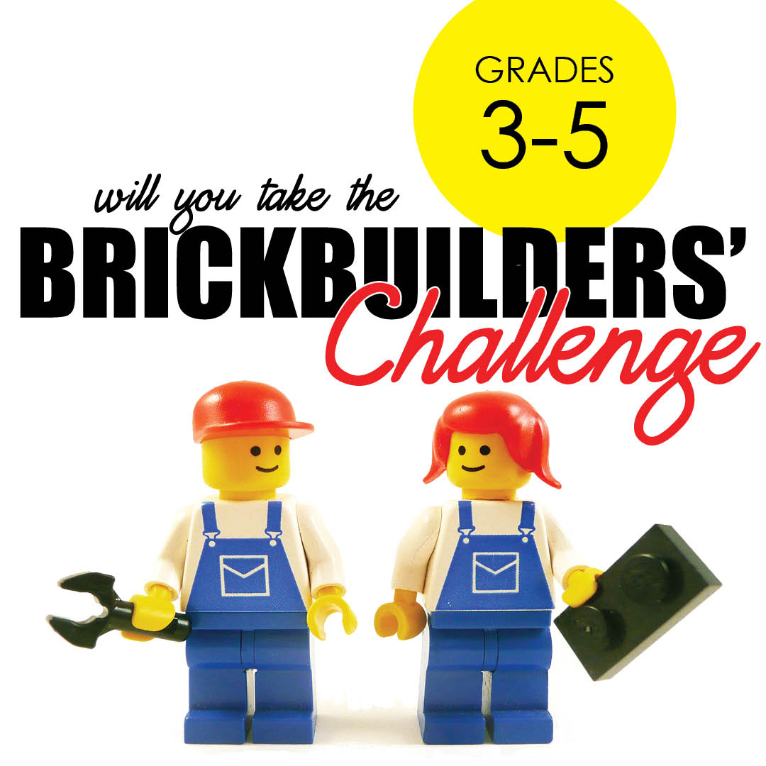Registration is now open for our April session of the Brickbuilders' Activity Challenge for grades 3-5 on Friday April 26 at 2:30 PM.  Come take our building challenge!

#CaryLibrary #LexingtonMA #CaryLibraryKids