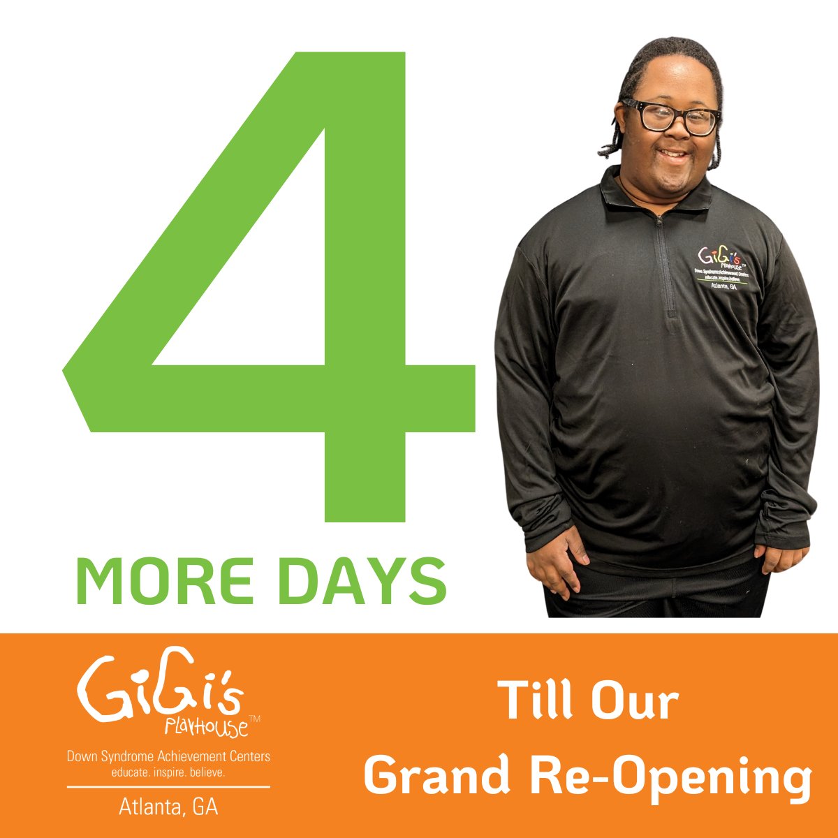 Can you stand the wait?! 💖 4 DAYS LEFT! 💖
Join us for games, a tie-dye station, temporary tattoos, TONS of giveaways, and THE GiGi!!
See you all on Sunday from 2-5pm. Drop by anytime!!
#gigisplayhouse
#grandreopening