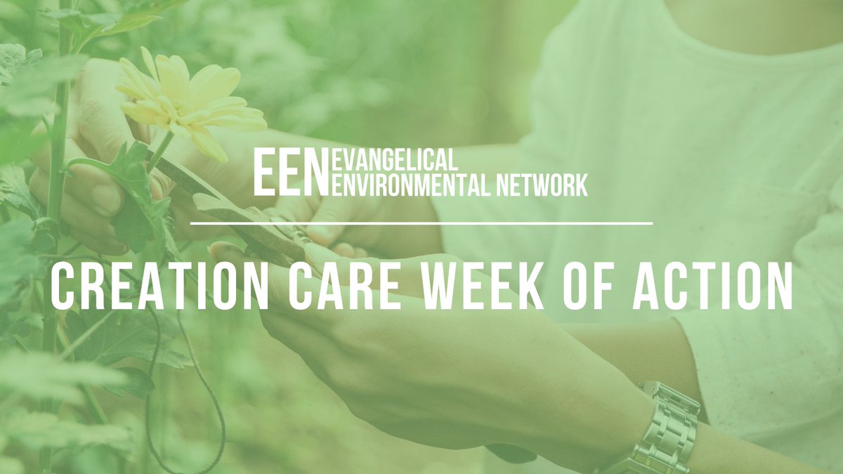 Next week, people around the world will celebrate Earth Day. As Christians, we care about the impact humanity’s stewardship of creation has on the health and wellbeing of all God’s children. EEN will be recognizing this by celebrating a #CreationCare Week of Action (April 21-27)