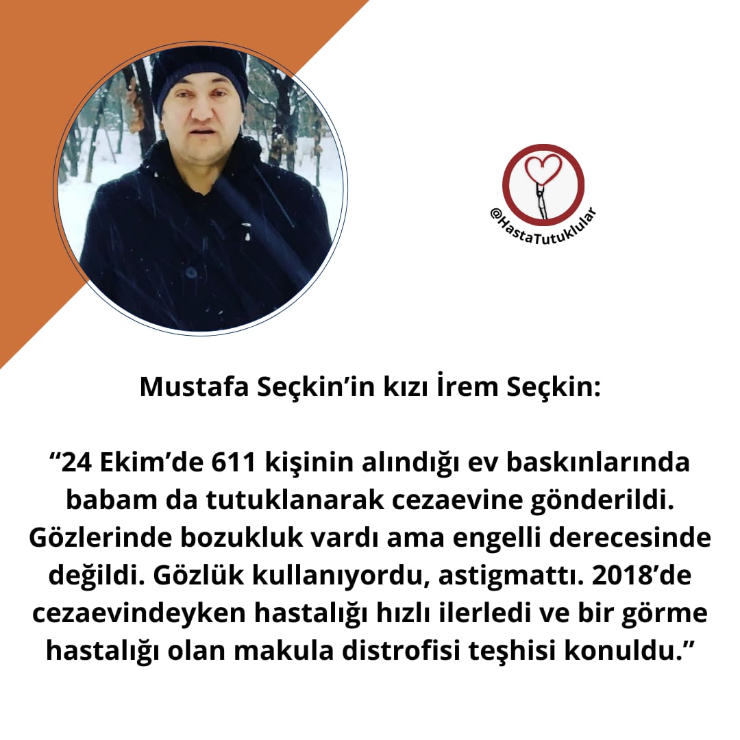 ▪︎Mustafa Seçkin ▪︎Azerbaycan'da Tarih öğretmenliği okudu ▪︎Türkiye'de dershanede çalıştı ▪︎Soruşturma geçirdi ▪︎2018'de tutuklandı ▪︎3 ay yattı tahliye oldu 📍YARIN MAHKEMESİ VAR 📍Suçu çocuğunu ANAFENe göndermek 📍Dersanede çalışmak 🔻 MustafaSeçkine Tahliye