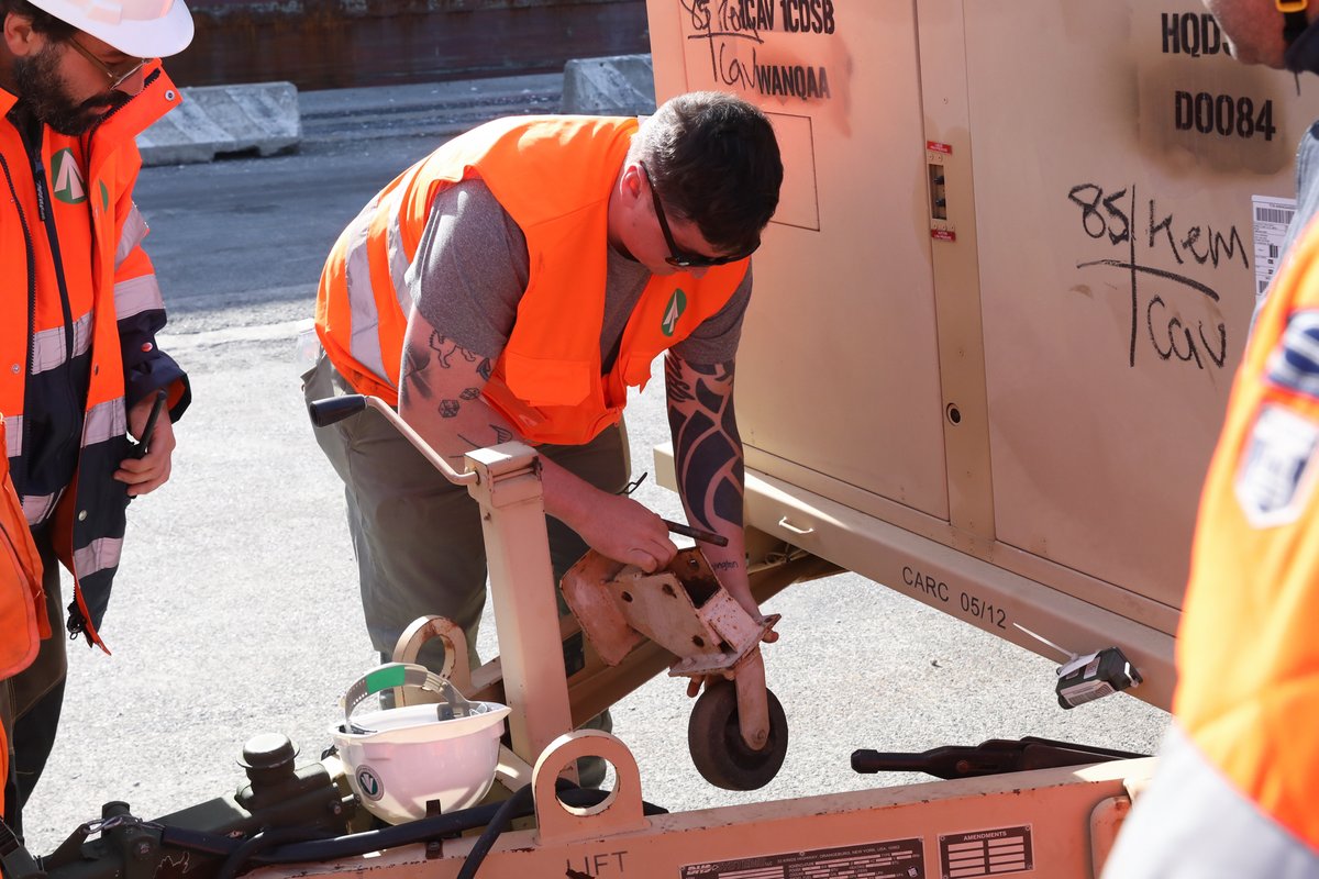 This smooth operation at the Port of Livorno, Italy didn’t involve moving Ferraris, but it did move cargo throughout Europe. Partnering with our allies for operations allows for the increase in interoperability and power projection capabilities. #TogetherWeDeliver #NATO