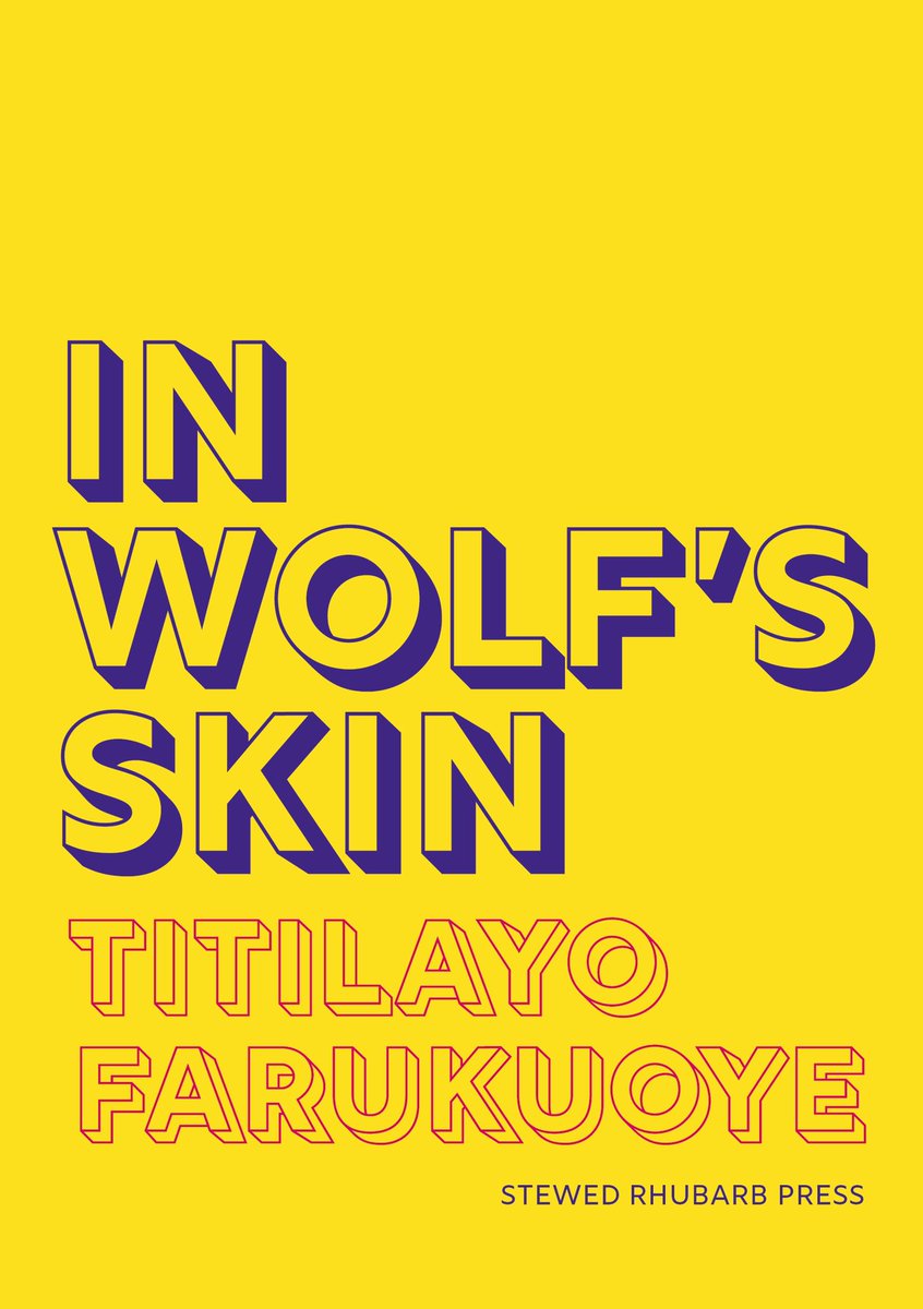Rhubes! 🎉COVER REVEAL 🎉 And… Grab your diaries: 📣 STEWED LAUNCH 🥳 🐺 Titilayo Farukuoye 🐺 🟡 In Wolf’s Skin w/ support from Etzali Hernández & Brenda Vengesa 🗓️07.05.24 🕖7pm 📖Lighthouse Books lighthousebookshop.com/events/launchi…