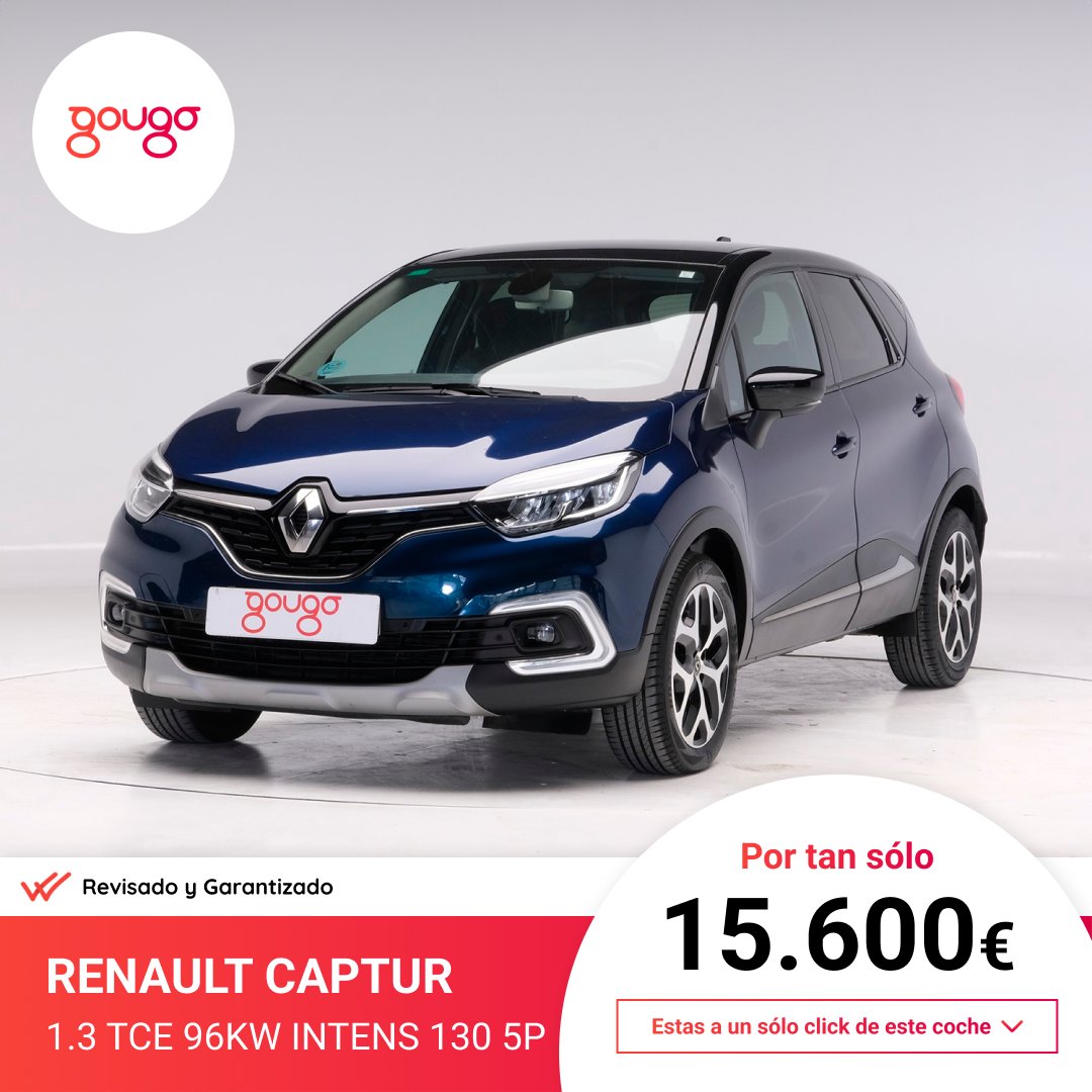 ¿Conoces el Renault Captur? Un SUV familiar perfecto para tus necesidades. Solicita más información en el enlace. 🔗 gougo.es/coches-segunda…