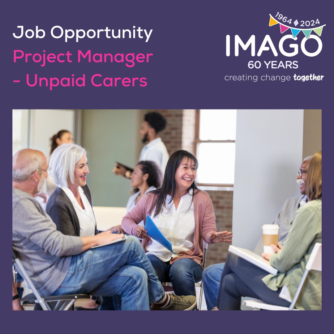 Join our team working with unpaid carers across the London Borough of Lewisham to improve their health and wellbeing, and access support that meets their needs. Visit our website for full details and how to apply: ow.ly/bU6q50Rij7w #ImagoCommunityUK #lewisham #job