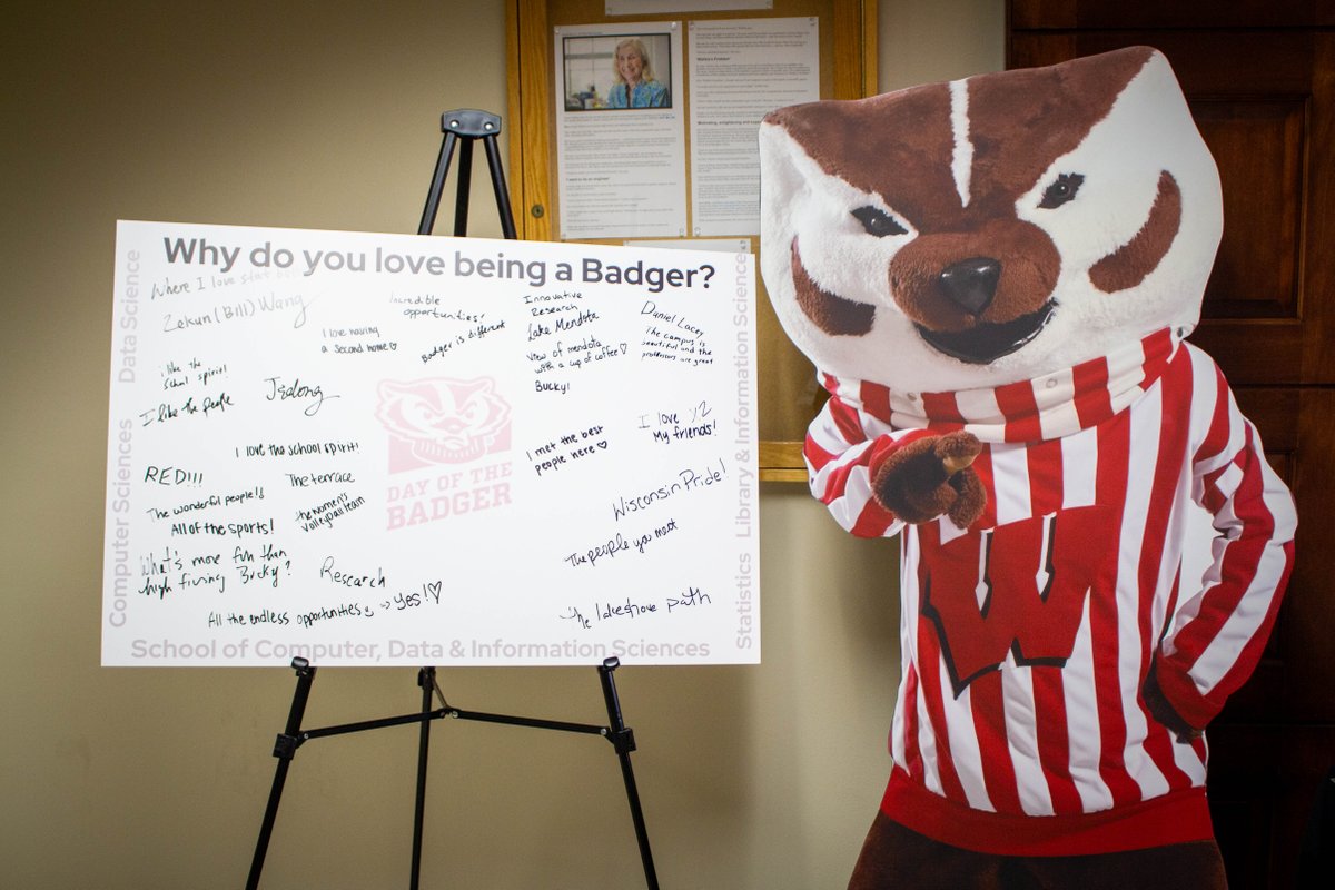 CS Students need you — yes, YOU! This year's Day of the Badger challenge is monumental: Thanks to a generous donor, CS will receive an additional gift of $20,000 — but only if we reach 175 donors by 5pm today. With your help, we can get there. dayofthebadger.org/campaign/compu…