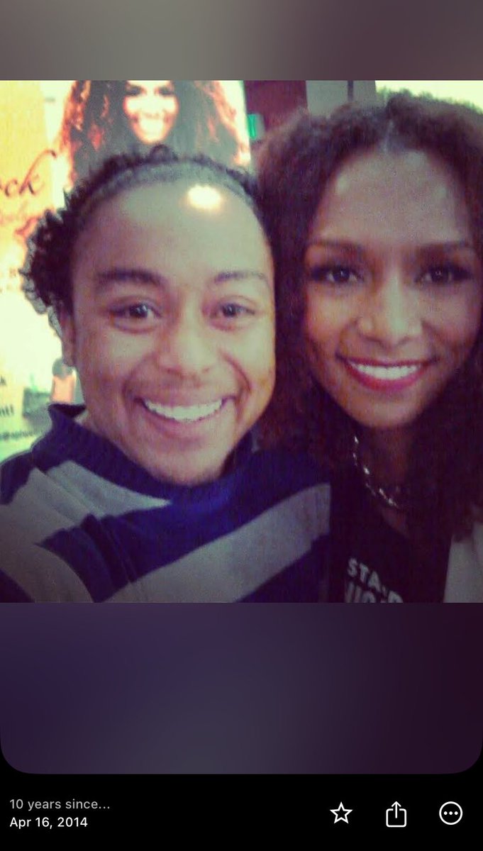 Me and @janetmock when I was just an egg less than 3 years on HRT