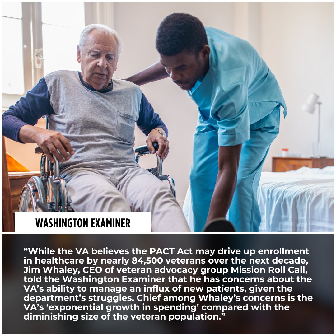 Is the VA built for this? Our CEO talks with the Washington Examiner about whether the VA is ready for an expected influx of enrollment with the PACT Act. ow.ly/ZZZI50RipxL #PACTAct #VAenrollment #VeteransAffairs