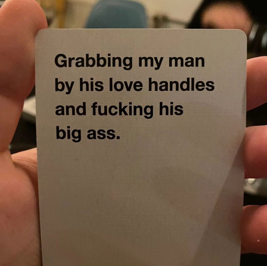 I think about this cards against humanity card atleast once a month