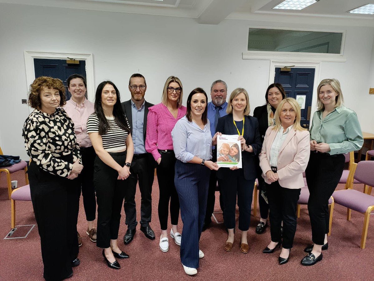 Met with Employers For #Childcare to discuss the need to invest in the childcare sector & create a bespoke Early Learning & Childcare strategy. This strategy must outline supports for parents, pay increase for childcare workers & address challenges faced by childcare providers.