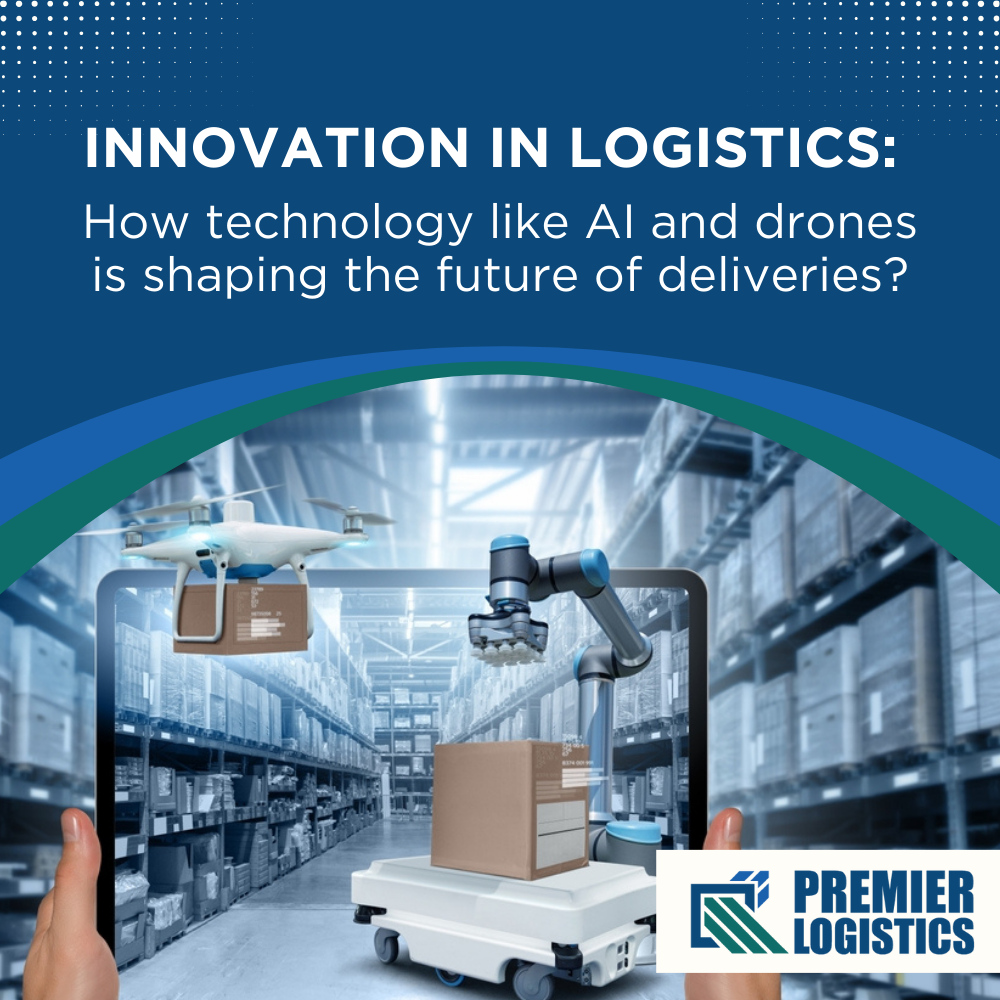 ShipPremier's tweet image. Innovation in logistics: How technology like AI and drones is shaping the future of deliveries. #TechInLogistics
