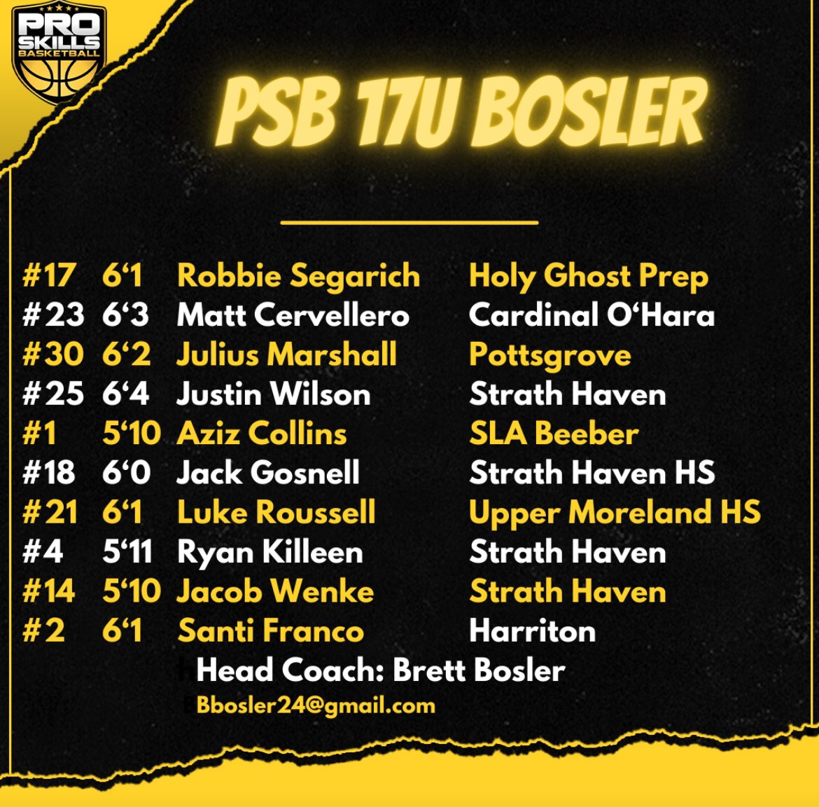 🚨17U Roster Drop🚨 College Coaches! These groups have college prospects littered throughout both rosters! Heading to @TheHoopGroup Pitt Jam this weekend. DM for more information and look forward to seeing you all this weekend! @PSBelite