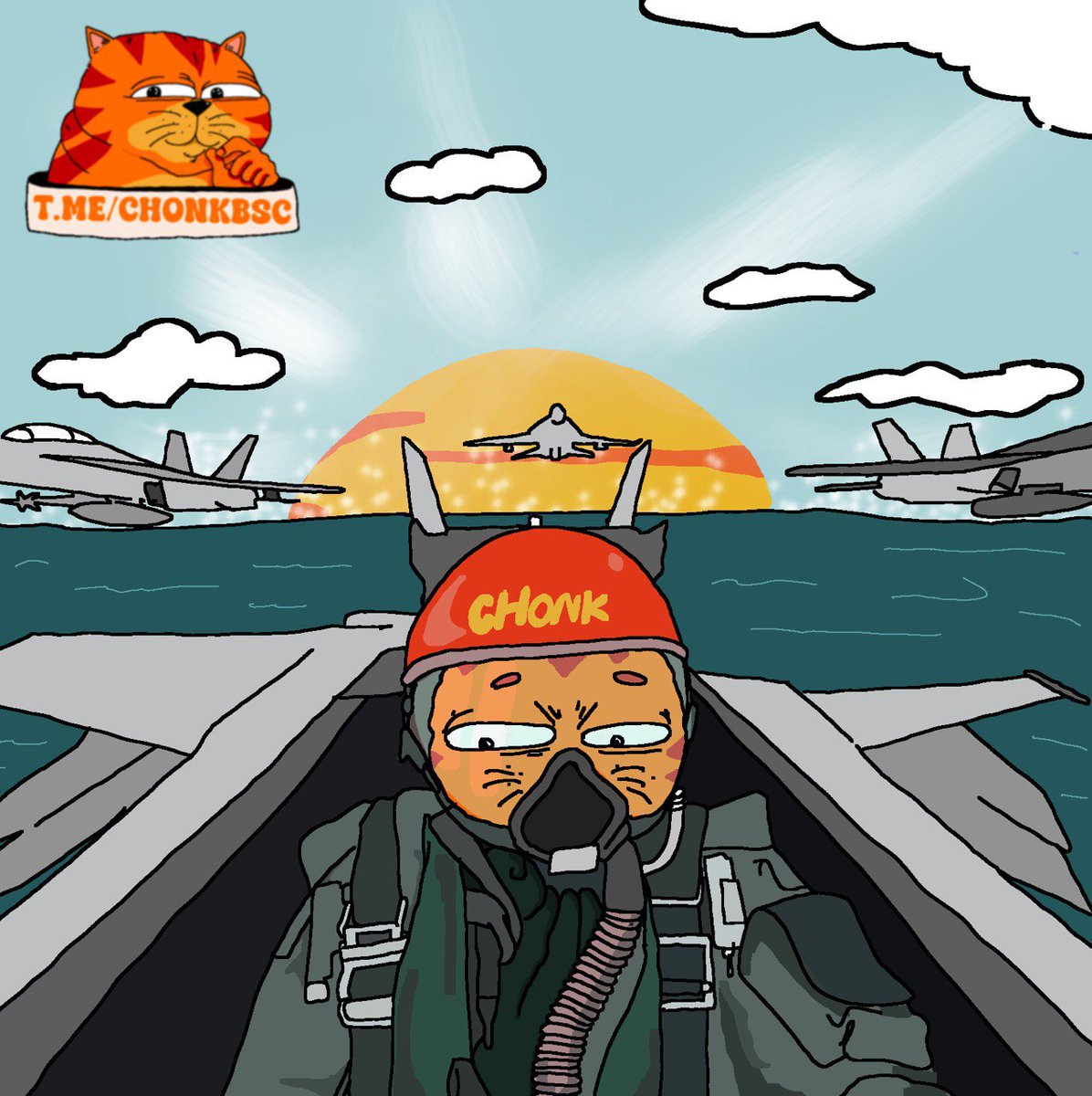 CatSlave2024's tweet photo. @chirocrypto $CHONK @ChonkBinanceCat on @BNBCHAIN. Don't miss out https://t.co/xaN6a0CVWv