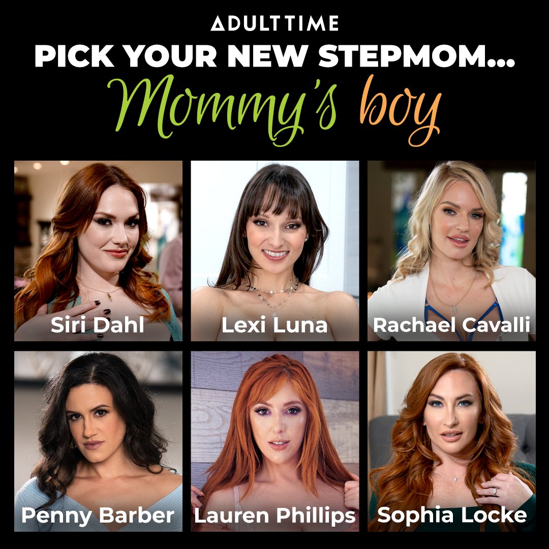 Who's your mommy? 🥵 Pick your new stepmommy from the beautiful women of 'Mommy's Boy'! 😍 ⭐️: @thesiridahl, @lexilunaxoxo, @RachaelCavalli, @pamperedpenny, @LaurenFillsUp, & @_SophiaLocke_