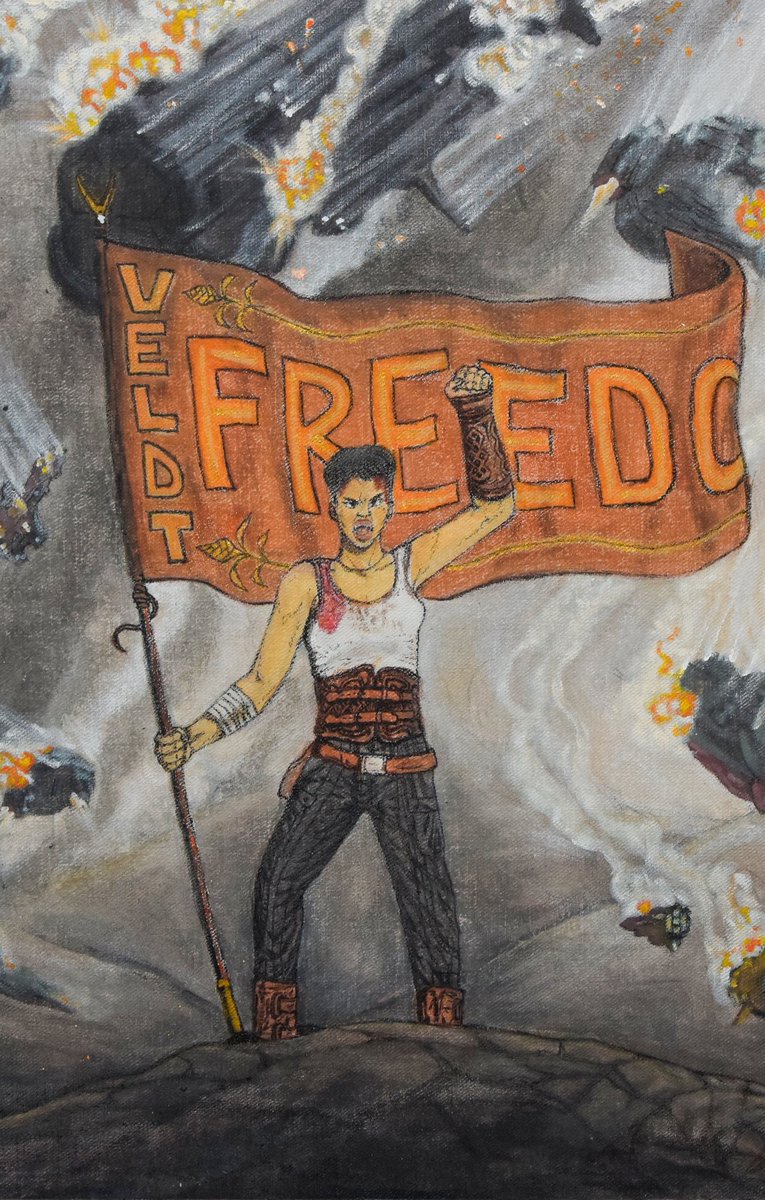 OUMAROU__TAO's tweet photo. New painting : "Veldt Freedom", a Scargiver fan art
Rebel Moon - Part Two, a @ZackSnyder film playing April 19 on @netflix 

Art inspires Art https://t.co/aBQhYkmwTH