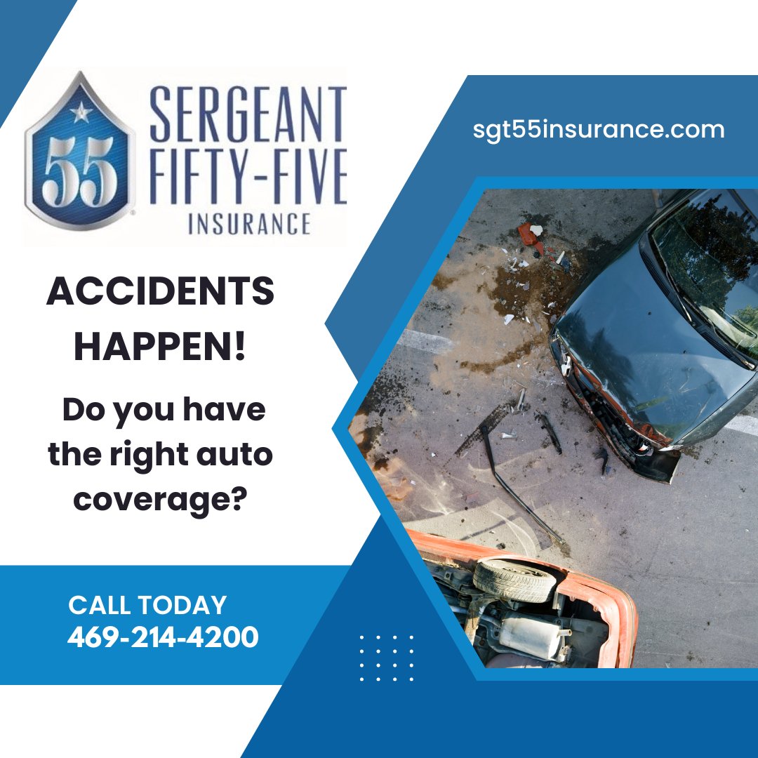 sgt55ins's tweet image. Shield your finances from unforeseen costs! Securing the proper coverage for your auto insurance is non-negotiable. Guarantee your safety net—reach out for a quote! (469) 214-4200 sgt55insurance.com/contact/  #AutoInsurance #InsuranceSafetyNet