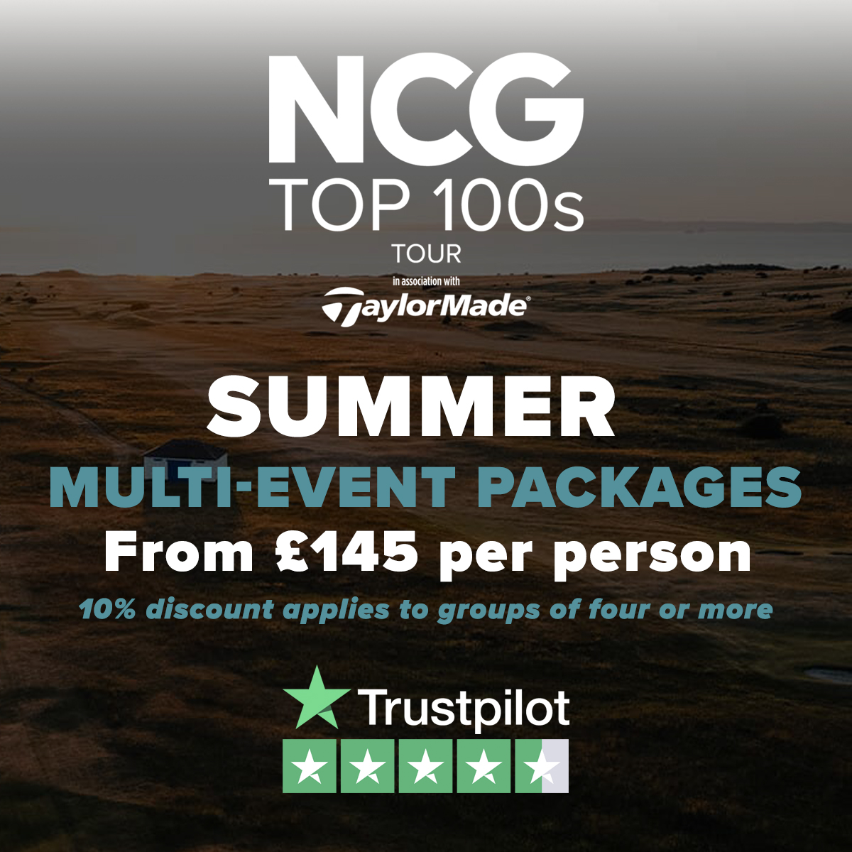 Book your summer golf trips ☀️ The summer golf season is right around the corner and it's time to get your golfing diaries in order. We have a number of packages to choose from over the course of the summer at some of the UK's best golfing venues. ncgtop100stour.com/product-catego…
