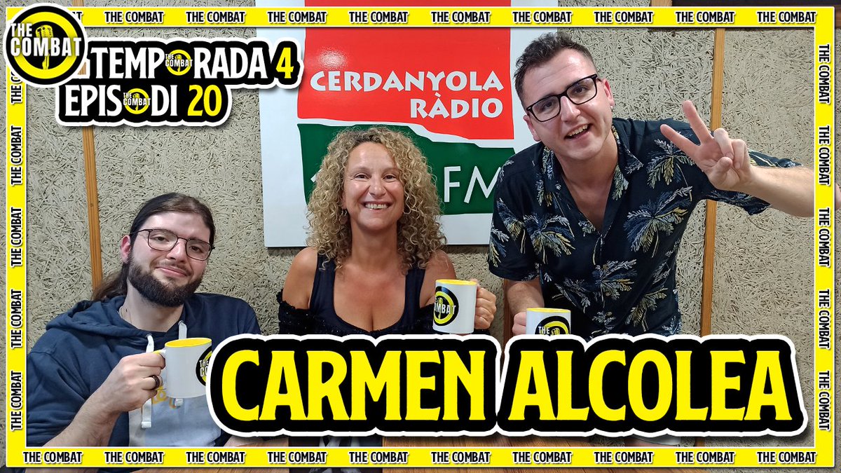 💃En el vintè programa de la temporada rebrem la visita de Carmen Alcolea , autora de "Llámame Casandra" i "Camila y las mariposas" ; conte infantil i juvenil que parla sobre la leucèmia infantil.

#TheCombatRadio #temporada4 #llibres #stjordi 

youtu.be/gJxGjVcBCm4?si…