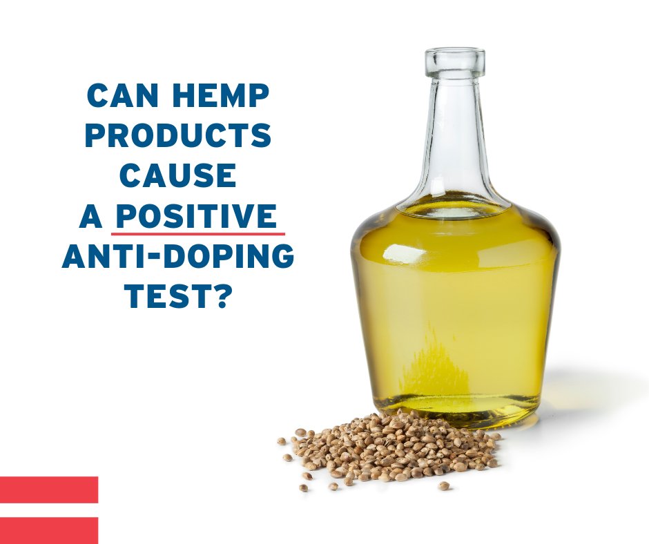 #ICYMI... Some hemp products contain cannabinoids that are prohibited in-competition. 😯 Learn more about hemp and how to reduce your risk of a positive anti-doping test here: usada.org/spirit-of-spor…