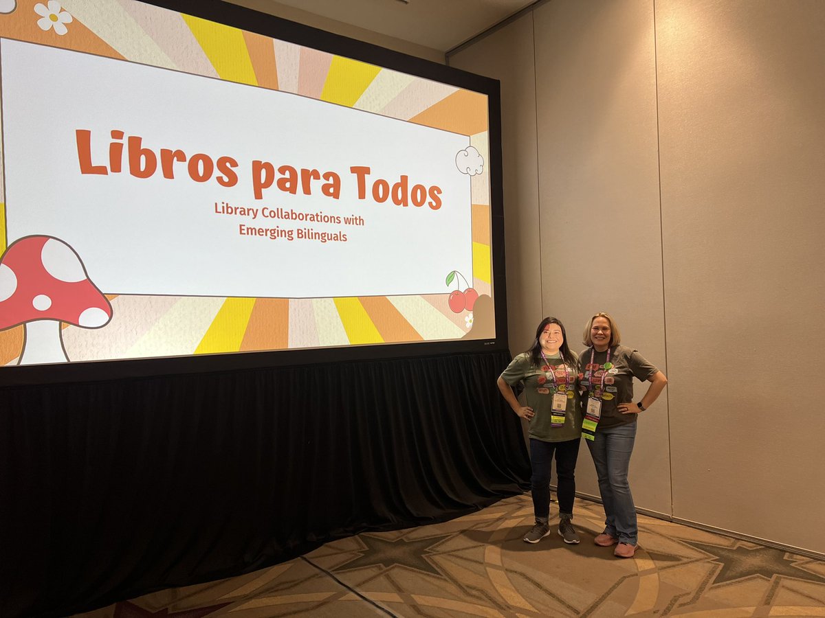 HeyMrsAguacate's tweet image. So excited to be presenting on Day 2 at TLA with @MsGs_Library ! #LibrosParaTodos 📚