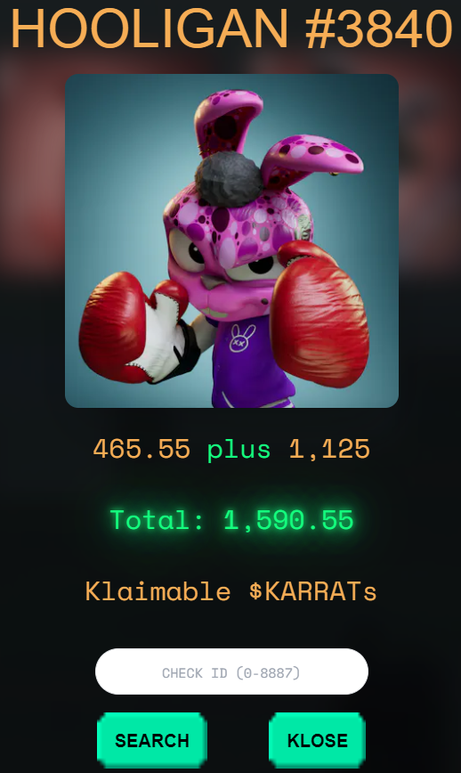 karrotforce's tweet image. The Karrot Force Vault just acquired it's 6th @mypethooligan NFT! 

Are you fading the #KFV Holdings?👇

6 X My Pet Hooligans ( 9k $Karrat)

11 X Zuckbots ( 6 OG + 4 qt + 1 l3gz)

48X ZuckCorp items ( 6 Bronze keys + 1 Gear)

We are ready for @karratcoin, are you? #karrotgang