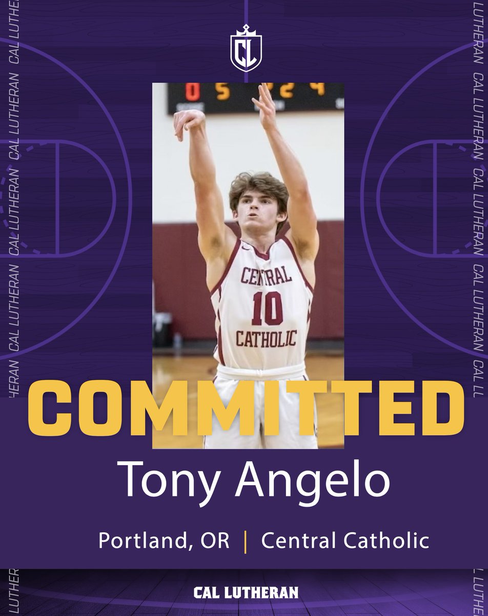 We have another winner on board... Tony Angelo, a 5'9 PG from Central Catholic HS in Portland, OR, has committed to the Kingsmen!

Tony, a 3x all conference selection, led his Rams to a State Championship at the 6A Level (Highest in the State of Oregon) this past season.