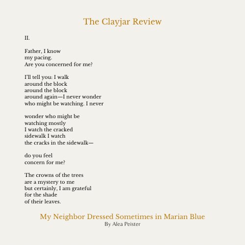 The Clayjar Review // CLOSED FOR SUBS tweet media