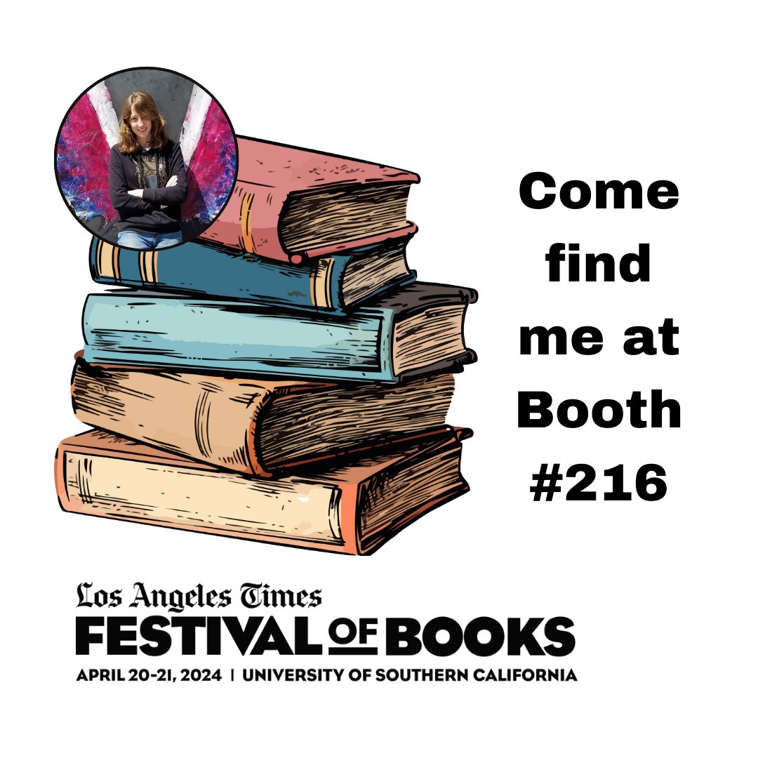 Heading into my cyberpunk city this weekend to sign and sell books at the LA Times Festival of Books! Admission is free so if you're a book lover, you should definitely stop by! #lafestivalofbooks #labooks