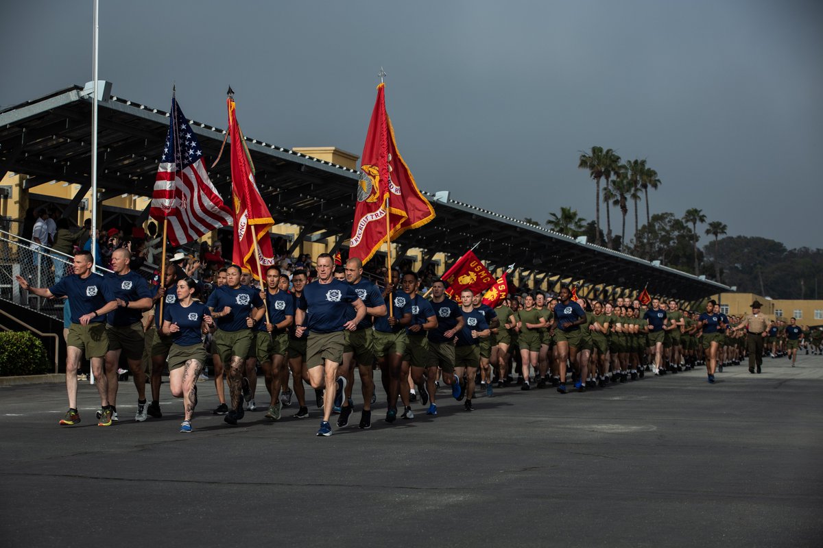 Congratulations to the #Marines of #Mike Company, 3rd Recruit Training Regiment, who recently graduated from #MCRD #SanDiego! Welcome to the Corps! Best wishes as you all continue your journey at @SOI_W_Pendleton, @MCIWPendletonCA. @USMC @USMarineCorps