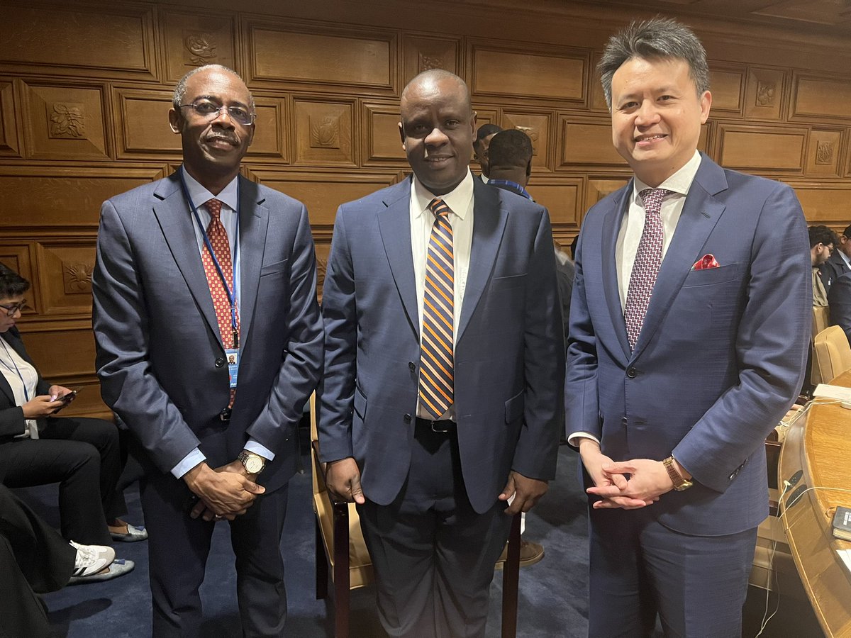 UgandaUN's tweet image. #Now at the Innovate and Lead - Skills for Youth to Drive a Sustainable Future, Co-Organized by the Permanent Mission of Kenya to the United Nations in New York, the #WorldIntellectualPropertyOrganization, and the #InternationalTradeCentre with the Minister for State for Youth…
